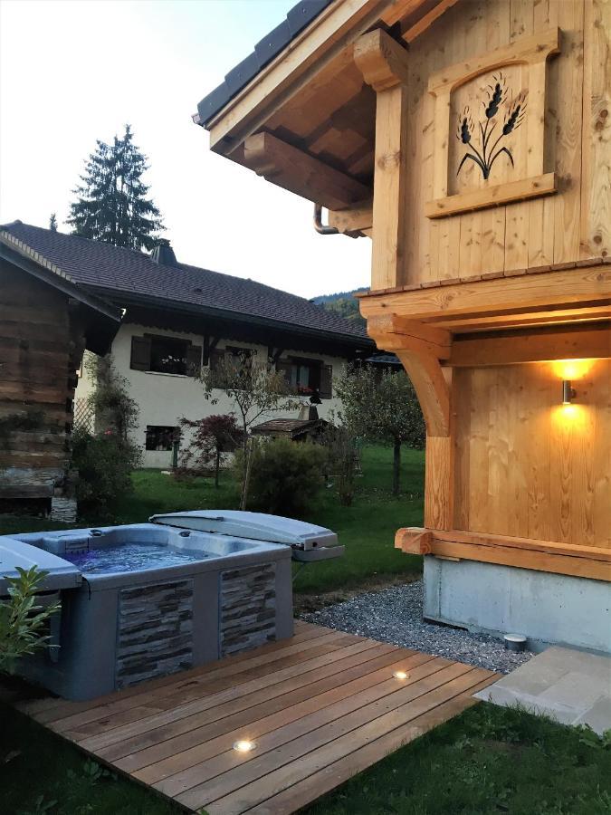 Chalet Luxe Les Melezes Samoëns Exterior foto